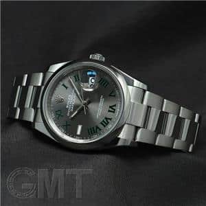 ROLEX ロレックス デイトジャスト 36 126200 スレート ローマ オイスターブレス メイン