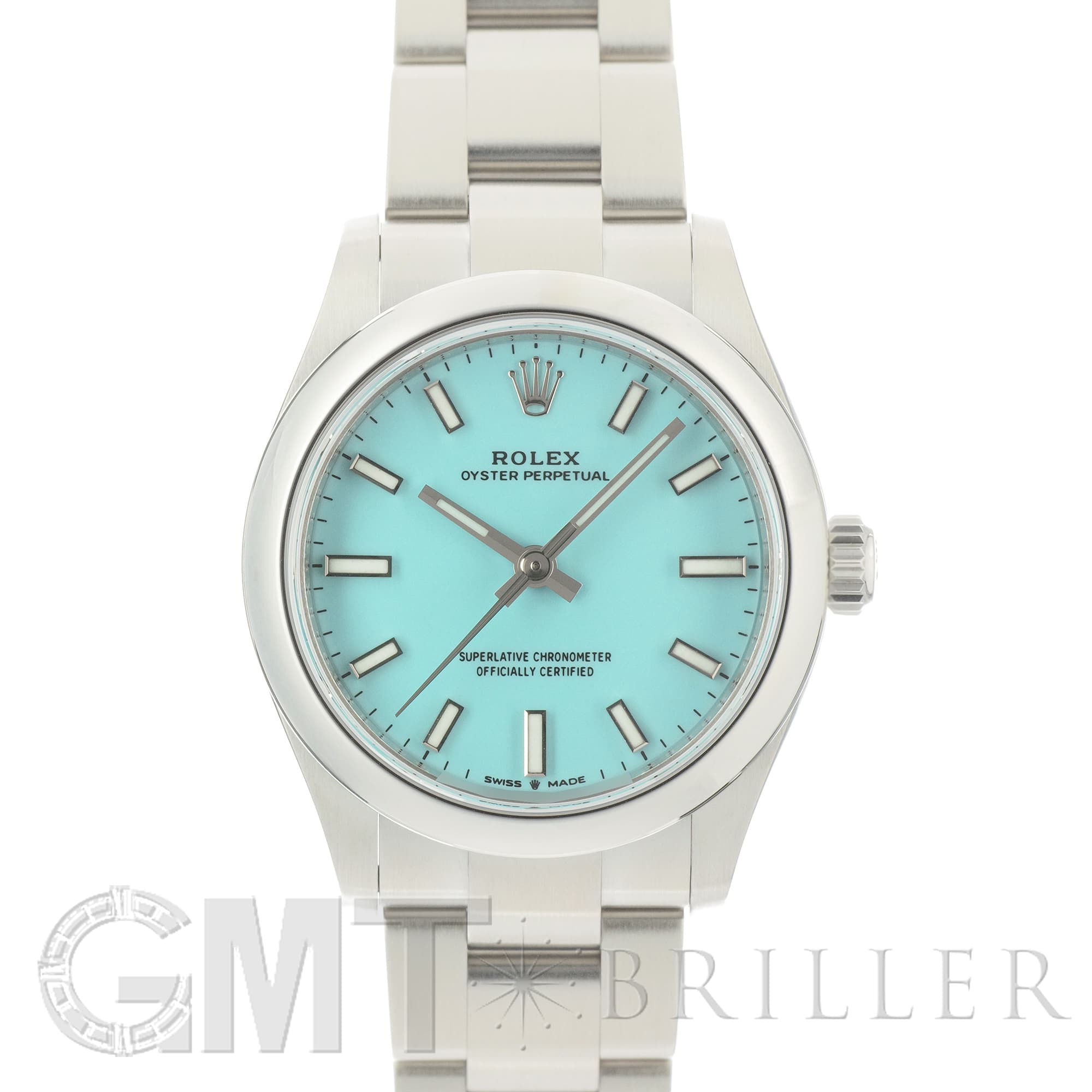 中古)ROLEX ロレックス オイスターパーペチュアル 277200 ターコイズ