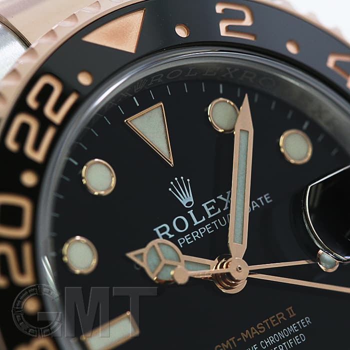 126711CHNR ブラック ROLEX（ロレックス）GMTマスターII 中古