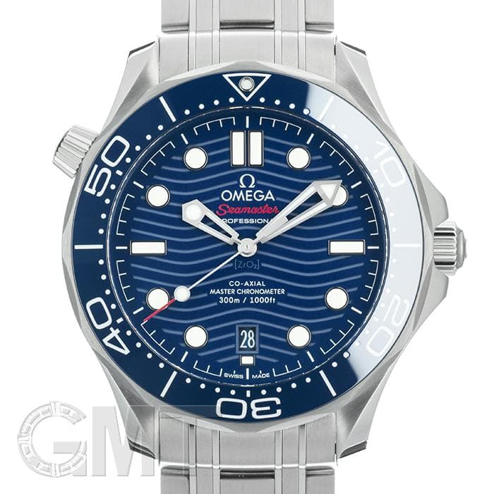 中古)OMEGA オメガ シーマスター ダイバー300M ブルー 210.30.42.20