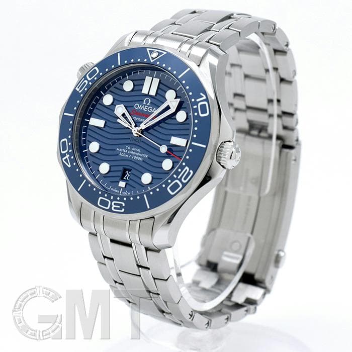 中古)OMEGA オメガ シーマスター ダイバー300M ブルー 210.30.42.20