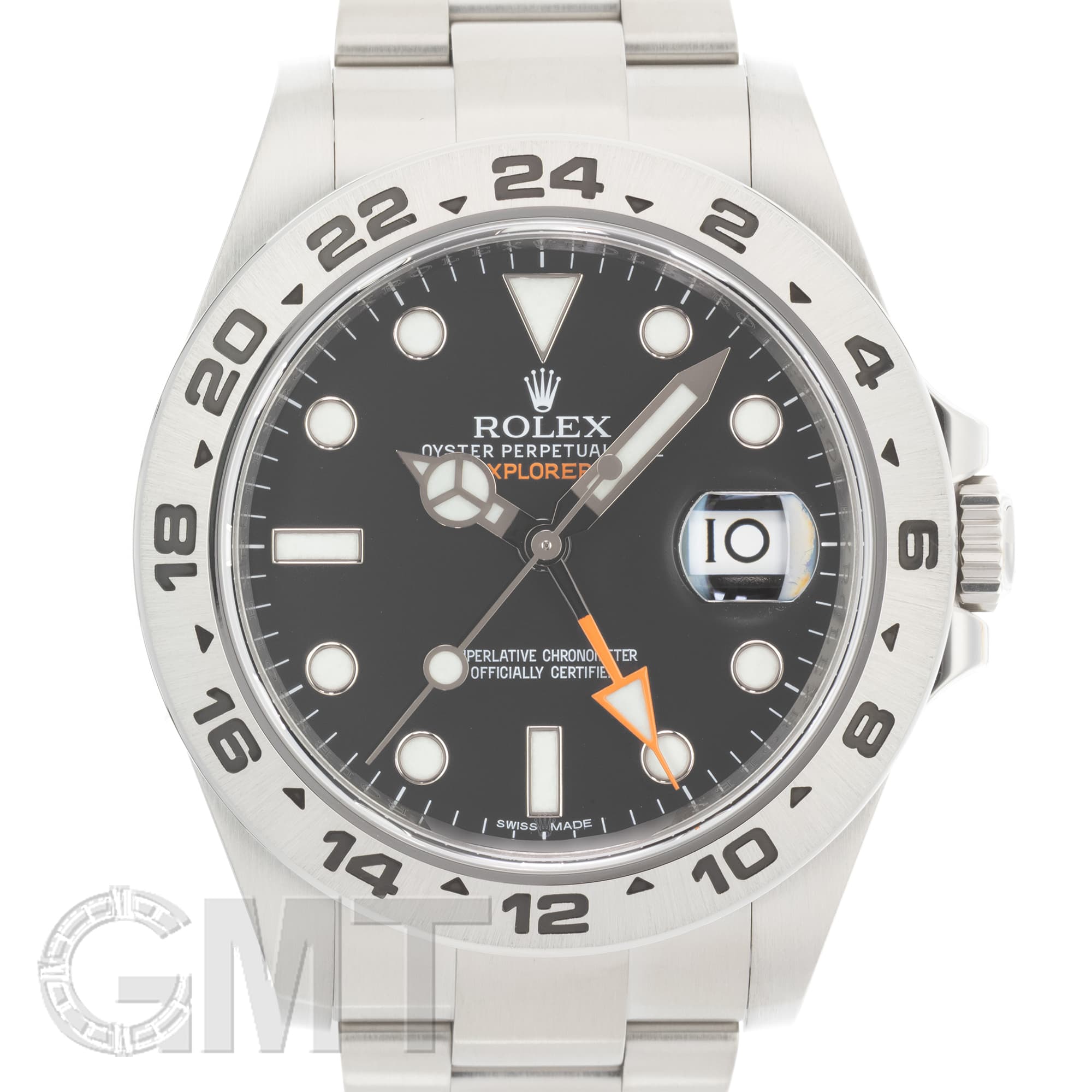 中古)ROLEX ロレックス エクスプローラー II 216570 ブラック（商品ID
