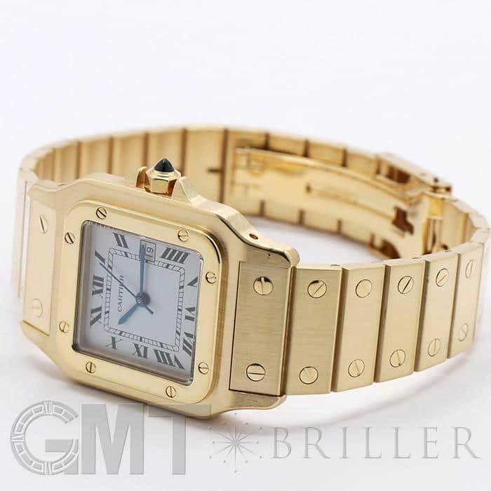 中古)CARTIER カルティエ サントス ガルべ 29MM イエローゴールド