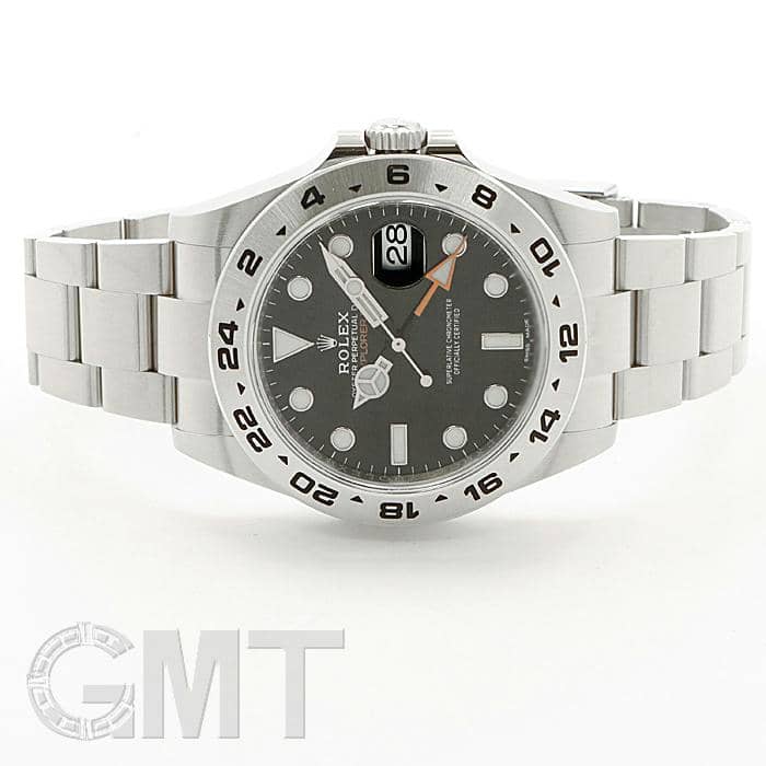 新品)ROLEX ロレックス エクスプローラー II 216570 ブラック（商品ID