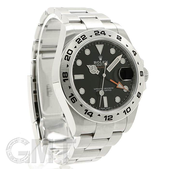 新品)ROLEX ロレックス エクスプローラー II 216570 ブラック（商品ID