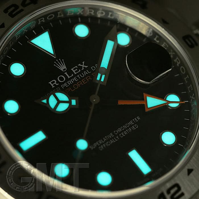 新品)ROLEX ロレックス エクスプローラー II 216570 ブラック（商品ID