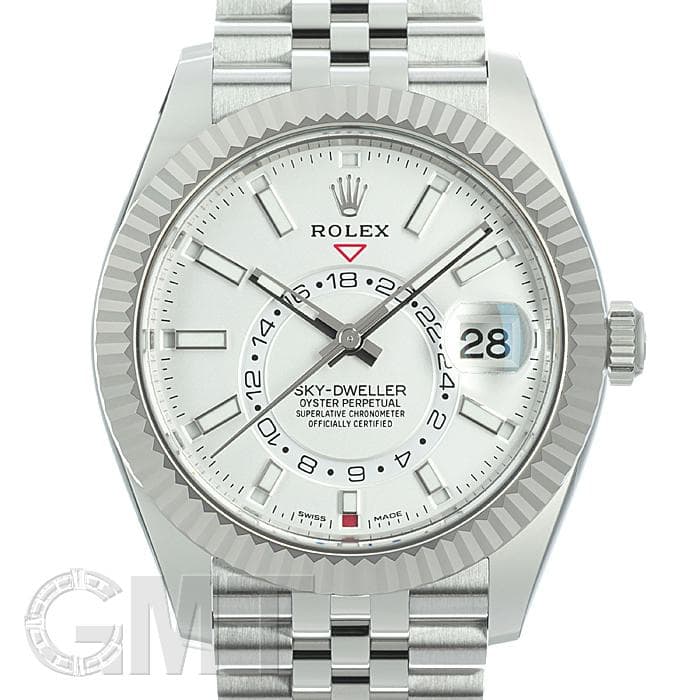 新品)ROLEX ロレックス スカイドゥエラー 326934 ホワイト ジュビリー