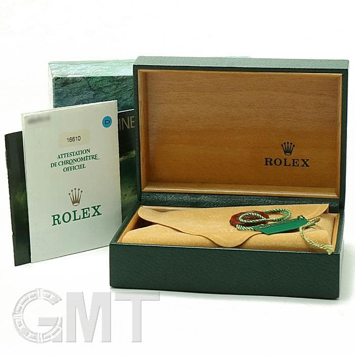 ROLEX サブマリーナ1998年 箱と付属品と未使用コマ 中古)ROLEX ロレックス サブマリーナー 16610（商品ID：3717017542429