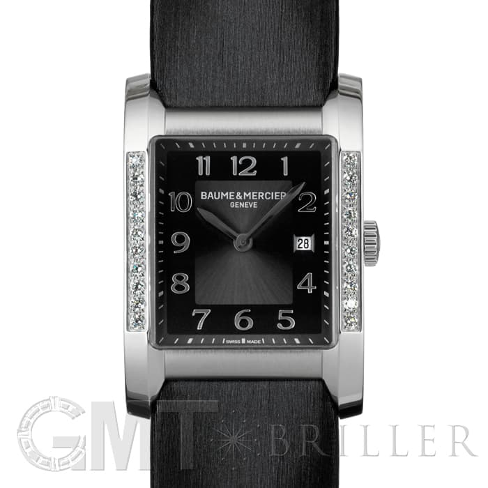 Baume & Mercier ボーム＆メルシェ QZ ハンプトン 新品)BAUME & MERCIER ボーム&メルシエ ハンプトン MOA10022（商品ID