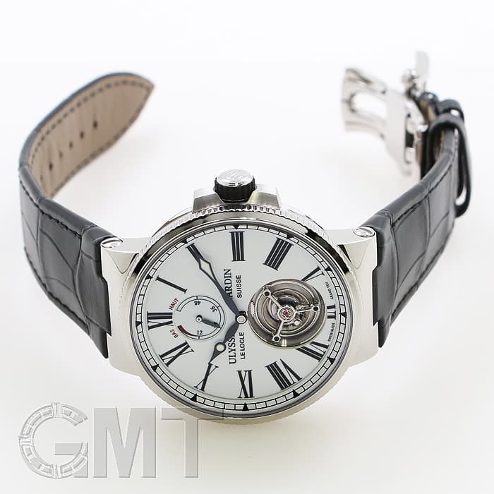 ユノ様 中古)ULYSSE NARDIN ユリス・ナルダン マリーン トゥールビヨン 1283