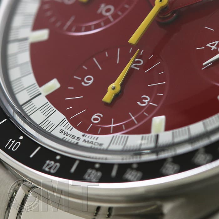 中古)OMEGA オメガ スピードマスター シューマッハ 3510.61 レッド