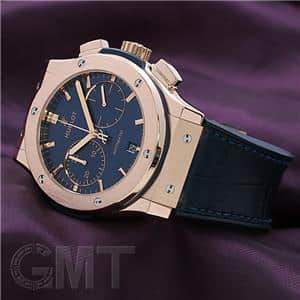HUBLOT ウブロ クラシック フュージョン クロノグラフ キングゴールド ブルー 521.OX.7180.LR メイン