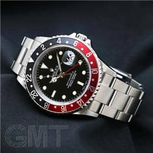 中古)ROLEX ロレックス GMTマスター II 16710 ブラック/レッド D番