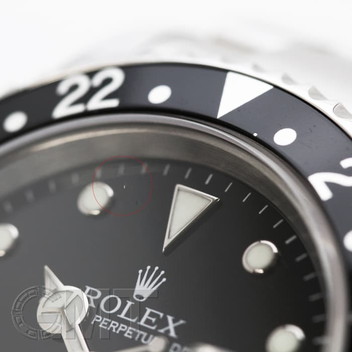 中古)ROLEX ロレックス GMTマスター II 16710 ブラック/レッド D