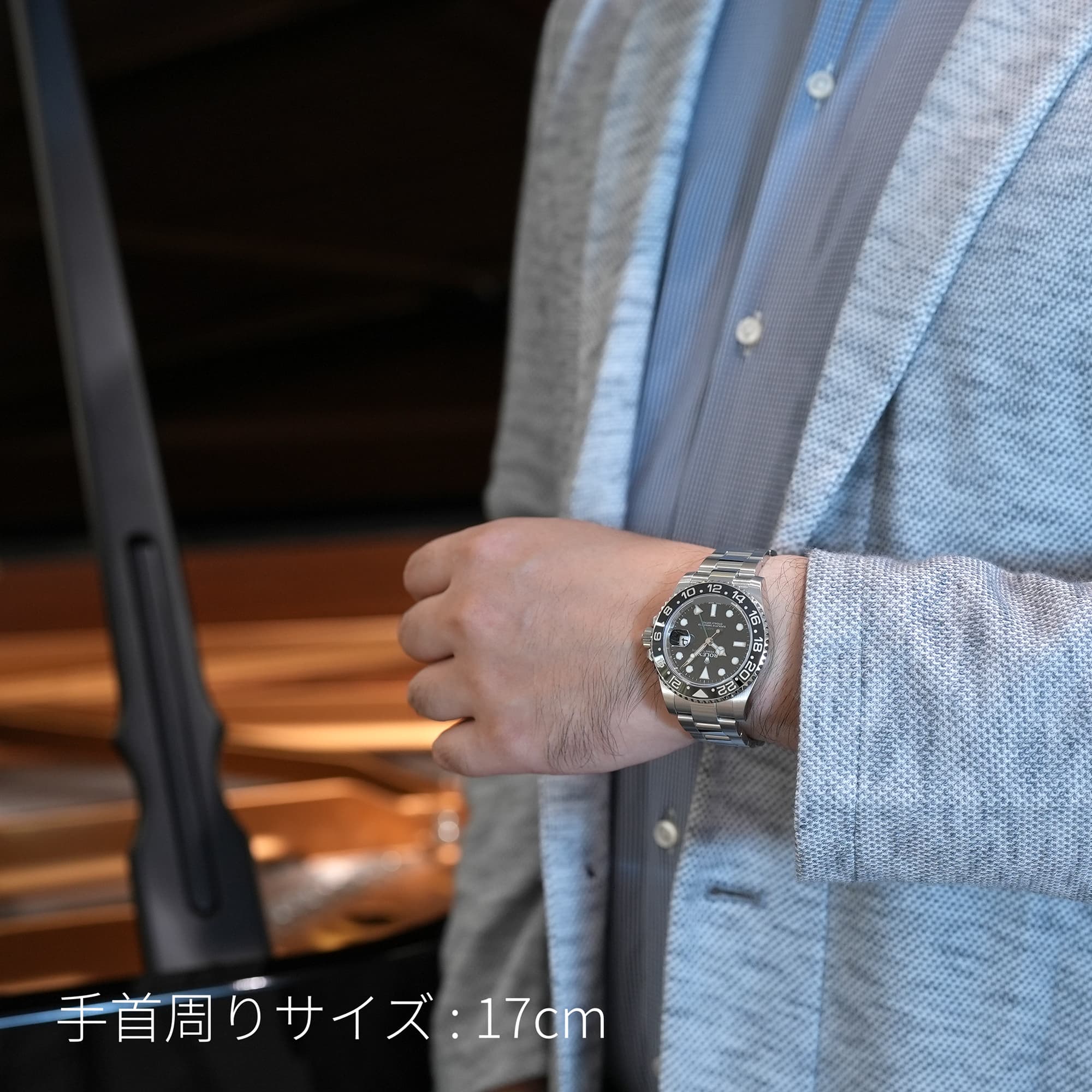 中古)ROLEX ロレックス GMTマスター II 116710LN（商品ID 