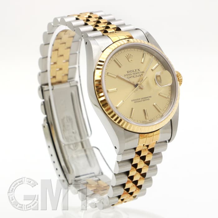 中古)ROLEX ロレックス デイトジャスト 16233 シャンパン R番（商品ID
