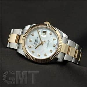 ROLEX ロレックス デイトジャスト 41 126333NG ホワイトシェル オイスターブレス メイン