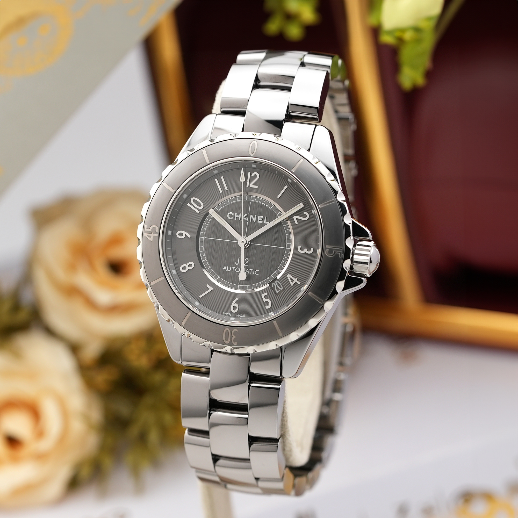 中古)CHANEL シャネル J12 クロマティック 41mm H2934（商品ID