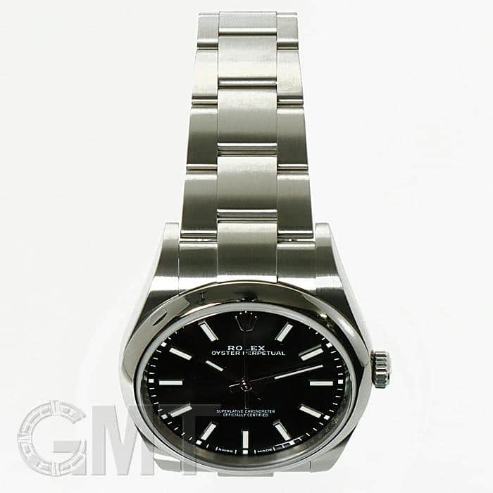 中古)ROLEX ロレックス オイスターパーペチュアル 39 114300 ブラック