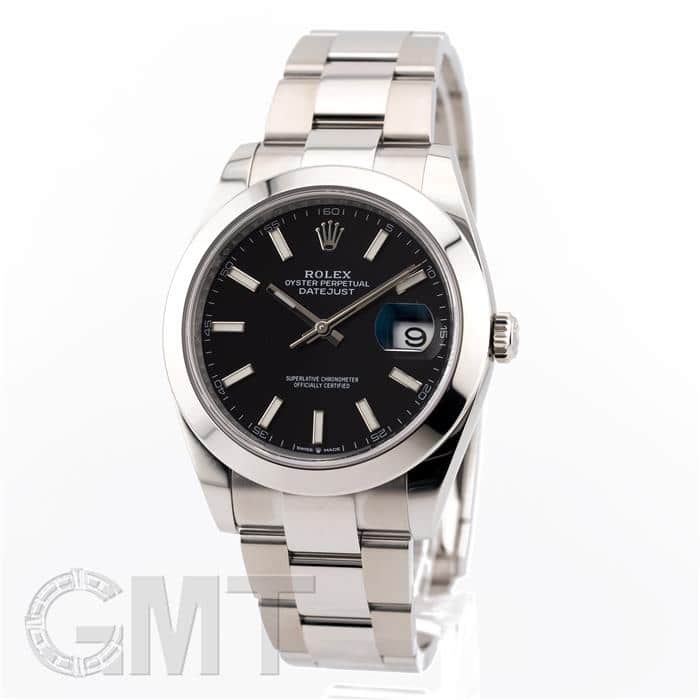 中古)ROLEX ロレックス デイトジャスト 41 126300 ブラック