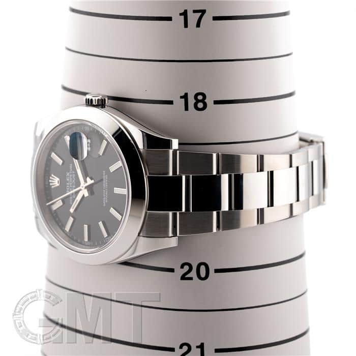 未使用 ロレックス　デイトジャスト41 オイスターブレス72610 中古)ROLEX ロレックス デイトジャスト 41 126300 ブラック