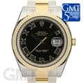 ROLEX ロレックス デイトジャスト II 116333　ブラック/ゴールド ローマ