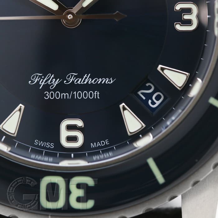 新品)BLANCPAIN ブランパン フィフティファゾムス 5015-12B40-O52A