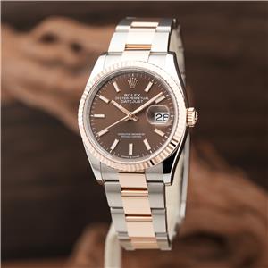 ROLEX ロレックス デイトジャスト 36 126231 チョコレート オイスターブレスレット メイン