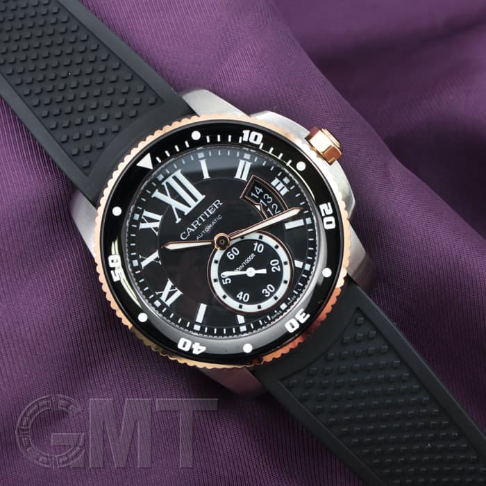 中古)CARTIER カルティエ カリブル ドゥ カルティエ ダイバー W7100055