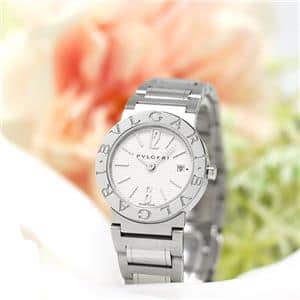 中古)BVLGARI ブルガリ ブルガリ・ブルガリ クォーツ BB26SS ホワイト