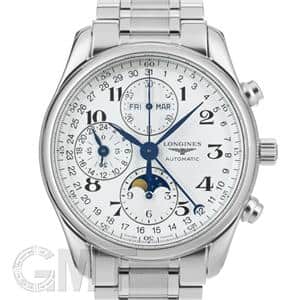 LONGINES ロンジン マスターコレクション ムーンフェイズ クロノ シルバー L2.673.4.78.6 メイン