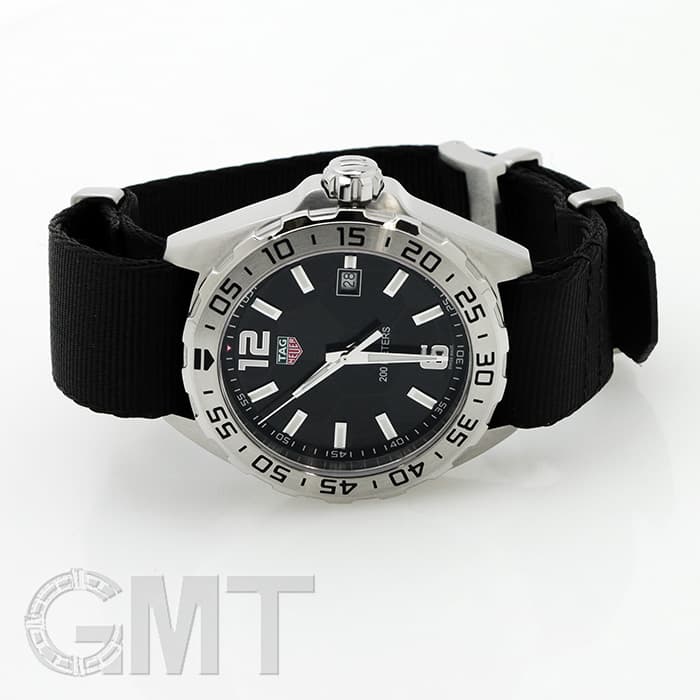 新品)TAG HEUER タグ・ホイヤー F1 WAZ1015.FC8198 ブラック ナイロン