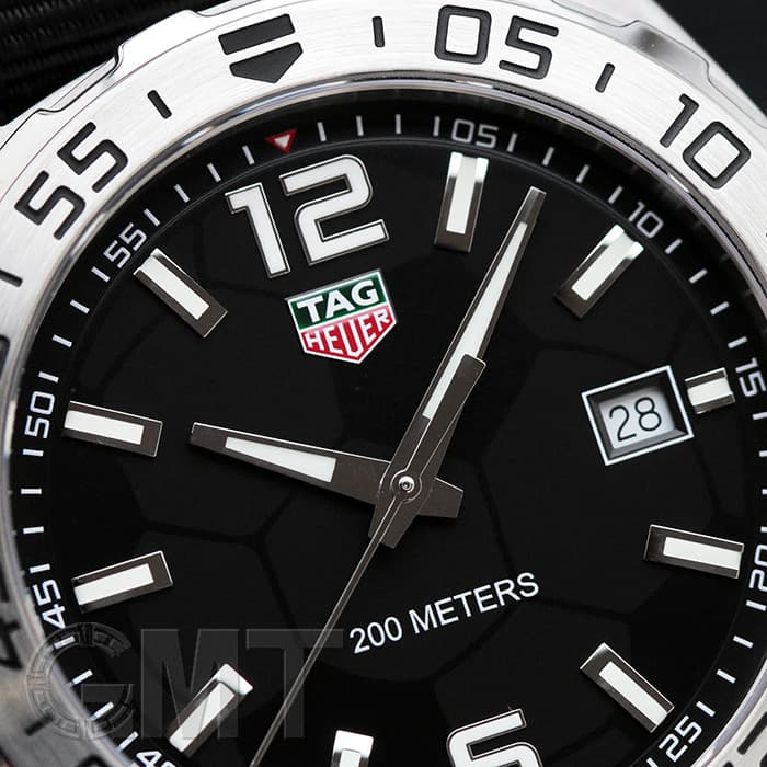 新品)TAG HEUER タグ・ホイヤー F1 WAZ1015.FC8198 ブラック ナイロン