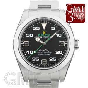 ROLEX ロレックス エアキング 116900 ブラック ホワイトアラビア メイン