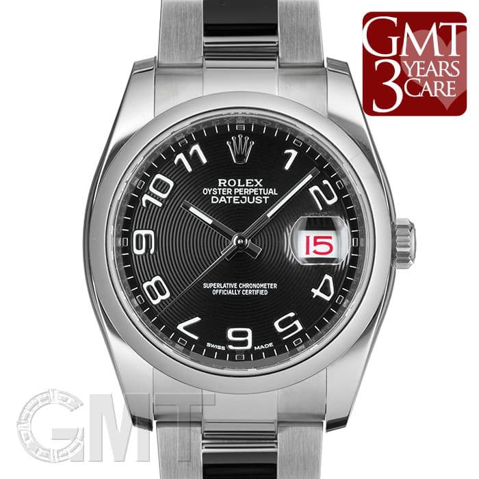 中古)ROLEX ロレックス デイトジャスト 116200 ブラック コンセント