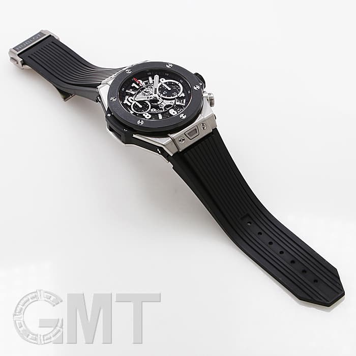 中古)HUBLOT ウブロ ビッグバン ウニコ チタニウム セラミック 411.NM