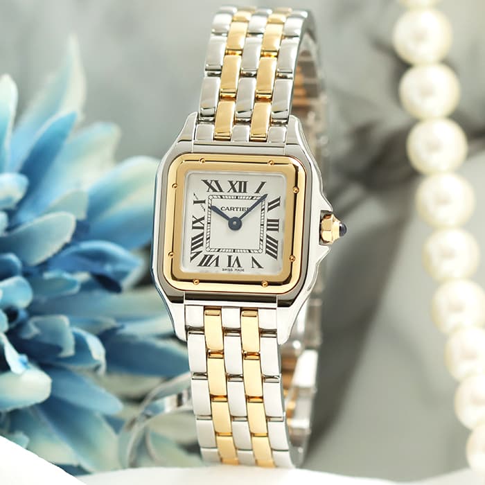 中古)CARTIER カルティエ パンテール ドゥ カルティエ SM