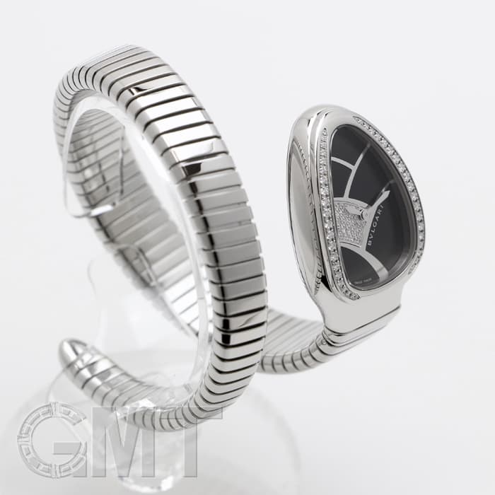 新品)BVLGARI ブルガリ セルペンティ ブラック ベゼルダイヤ