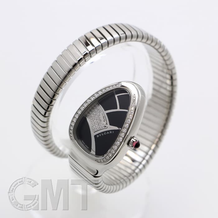新品)BVLGARI ブルガリ セルペンティ ブラック ベゼルダイヤ 新品)BVLGARI ブルガリ セルペンティ ブラック ベゼルダイヤ