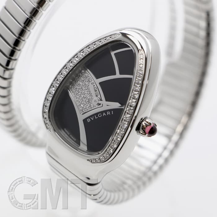 新品)BVLGARI ブルガリ セルペンティ ブラック ベゼルダイヤ