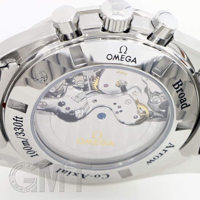 オメガOMEGAスピードマスターブロードアロー44mmです！ 新品)OMEGA オメガ スピードマスター ブロードアロー 321.10.44.50