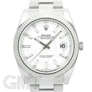 ROLEX ロレックス デイトジャスト 41 126334 ホワイト オイスターブレスレット メイン