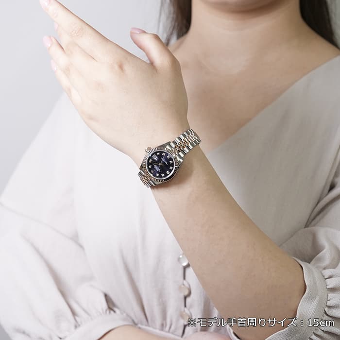 中古)ROLEX ロレックス デイトジャスト 28 279171G オーベルジーヌ