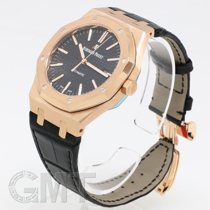 Audemars Piguet ロイヤルオーク41mm PG コマ 新品)AUDEMARS PIGUET オーデマ・ピゲ ロイヤルオーク 41mm 15400OR