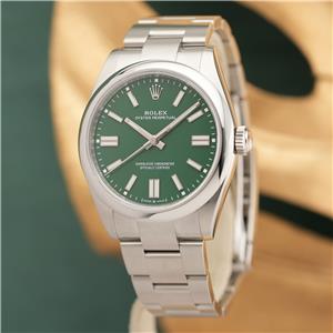 ROLEX ロレックス オイスターパーペチュアル 41 134300 グリーン メイン