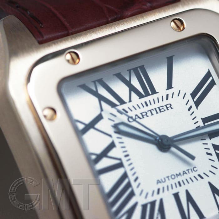 未使用)CARTIER カルティエ サントス 100 LM W20071Y1（商品ID