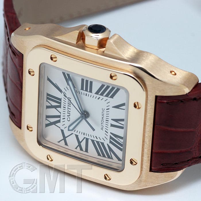 未使用)CARTIER カルティエ サントス 100 LM W20071Y1（商品ID