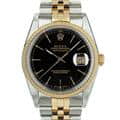 ROLEX ロレックス デイトジャスト 16233 ブラック K番