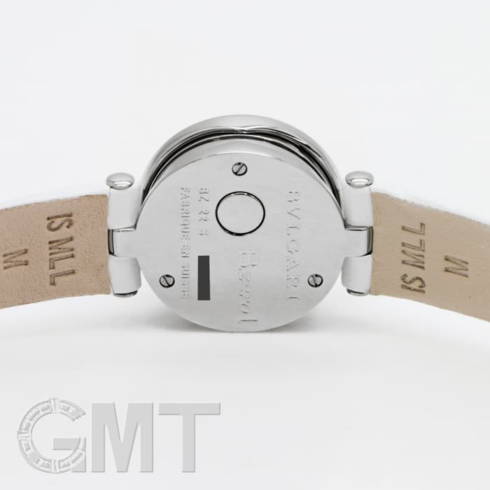 新品)BVLGARI ブルガリ ビーゼロ1 クォーツ ホワイトレザーべルト