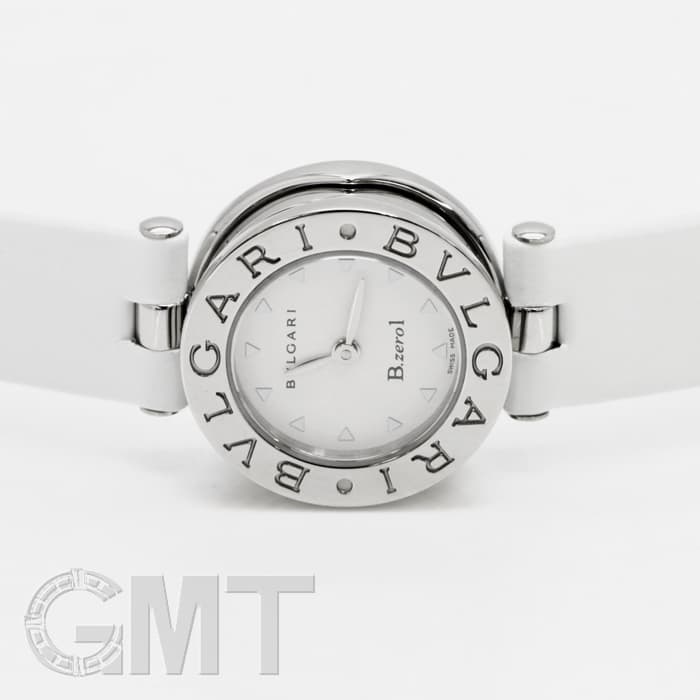 新品)BVLGARI ブルガリ ビーゼロ1 クォーツ ホワイトレザーべルト